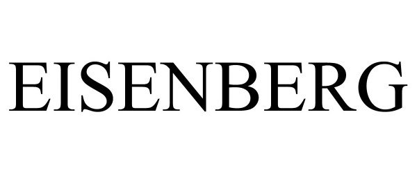 Trademark Logo EISENBERG