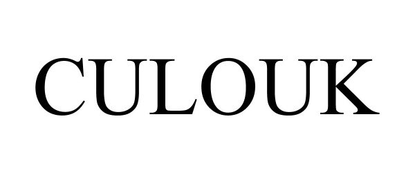 Trademark Logo CULOUK