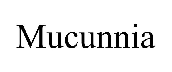 Trademark Logo MUCUNNIA