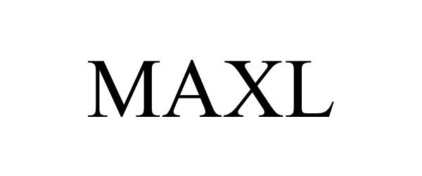 Trademark Logo MAXL