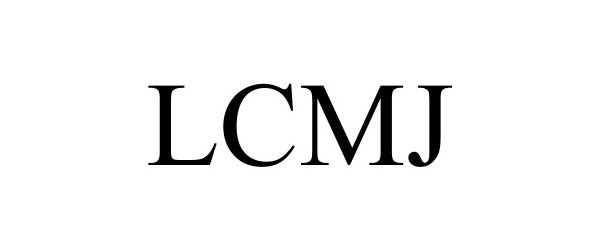 Trademark Logo LCMJ