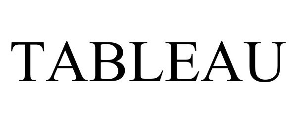 Trademark Logo TABLEAU