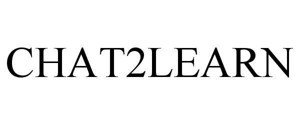 Trademark Logo CHAT2LEARN