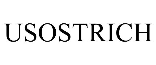 Trademark Logo USOSTRICH