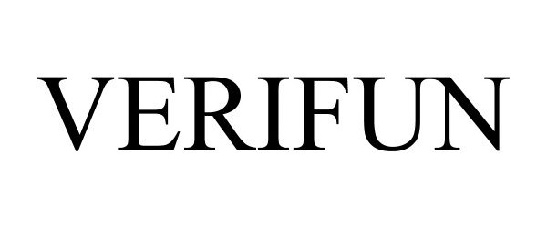 Trademark Logo VERIFUN