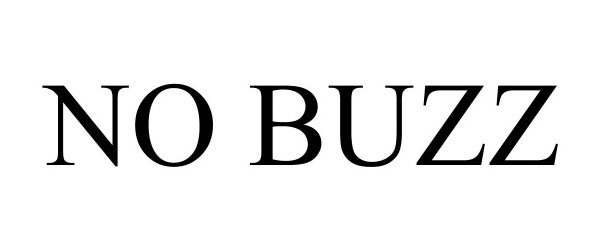 Trademark Logo NO BUZZ