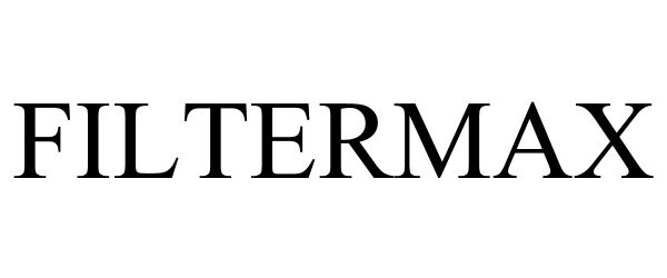 Trademark Logo FILTERMAX