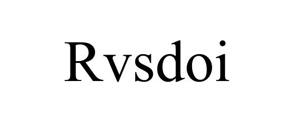  RVSDOI