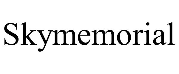 Trademark Logo SKYMEMORIAL