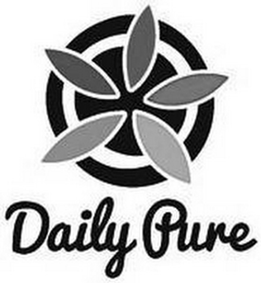 Trademark Logo DAILY PURE