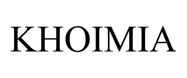 Trademark Logo KHOIMIA