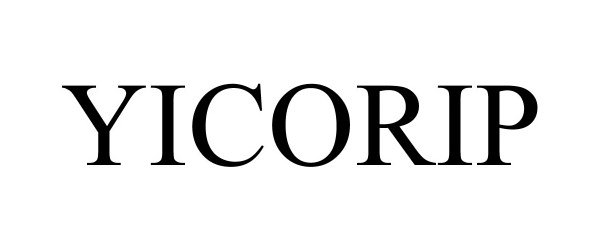 Trademark Logo YICORIP