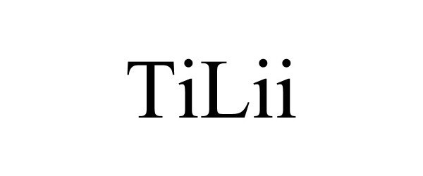 Trademark Logo TILII