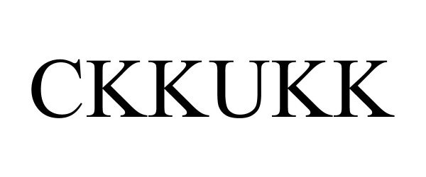 Trademark Logo CKKUKK