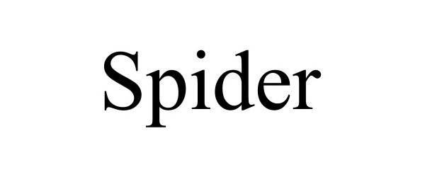 Trademark Logo SPIDER