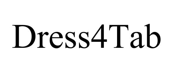 Trademark Logo DRESS4TAB