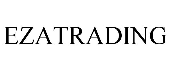 Trademark Logo EZATRADING
