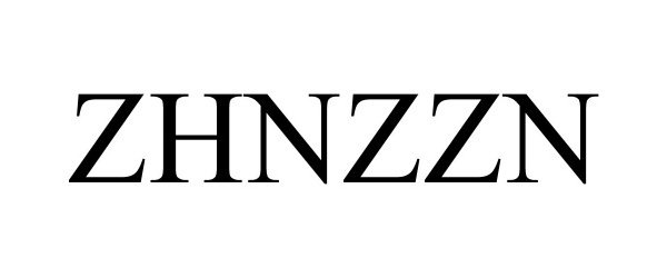 Trademark Logo ZHNZZN