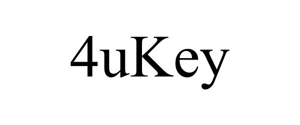 Trademark Logo 4UKEY