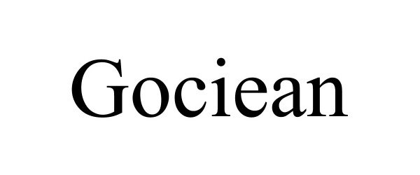 Trademark Logo GOCIEAN