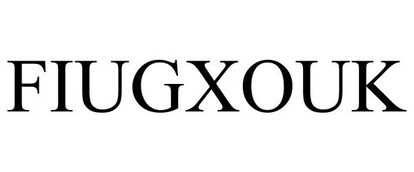 Trademark Logo FIUGXOUK