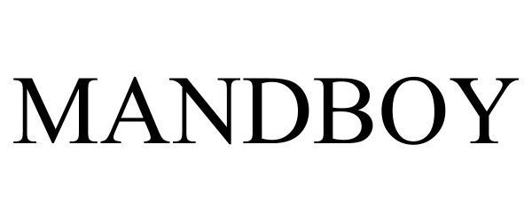 Trademark Logo MANDBOY