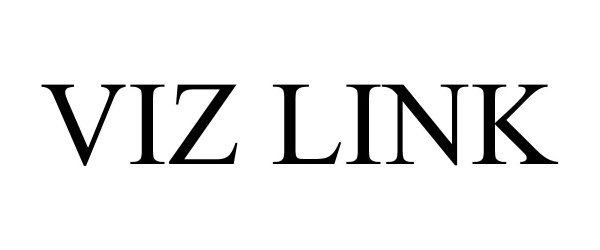 Trademark Logo VIZ LINK