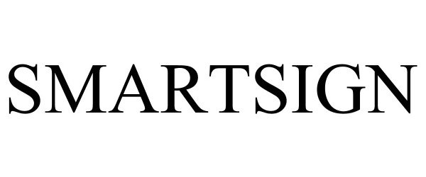 Trademark Logo SMARTSIGN