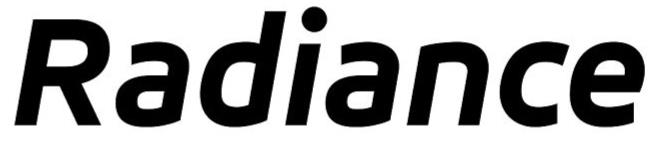 Trademark Logo RADIANCE