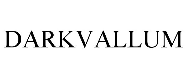 Trademark Logo DARKVALLUM