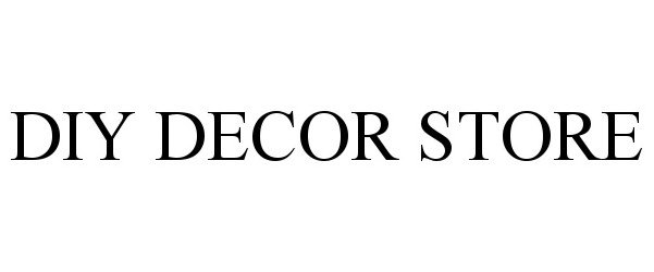 Trademark Logo DIY DECOR STORE