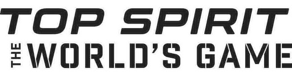 Trademark Logo TOP SPIRIT THE WORLD'S GAME