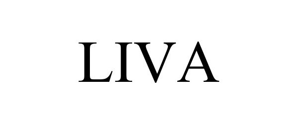 Trademark Logo LIVA