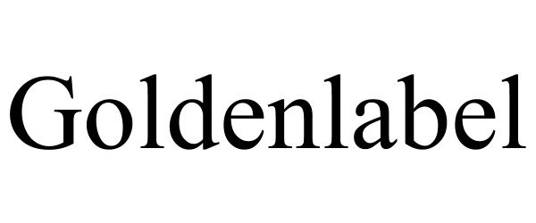 Trademark Logo GOLDENLABEL