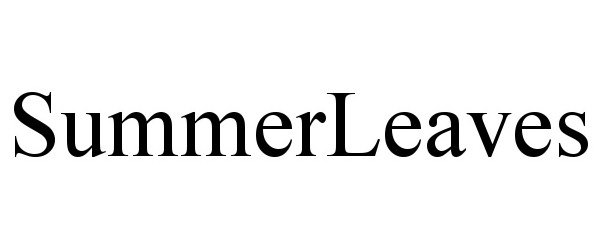 Trademark Logo SUMMERLEAVES