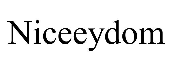 Trademark Logo NICEEYDOM