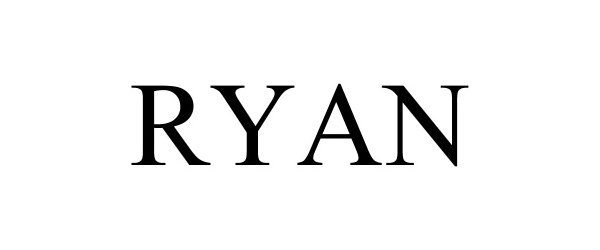Trademark Logo RYAN