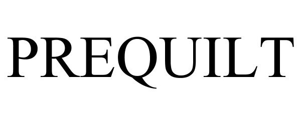 Trademark Logo PREQUILT