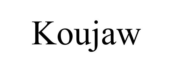 Trademark Logo KOUJAW