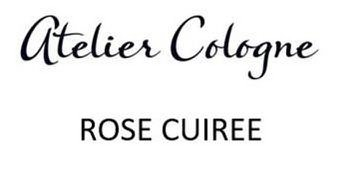  ATELIER COLOGNE ROSE CUIREE