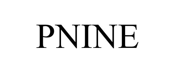 Trademark Logo PNINE