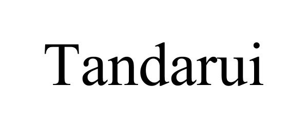 Trademark Logo TANDARUI