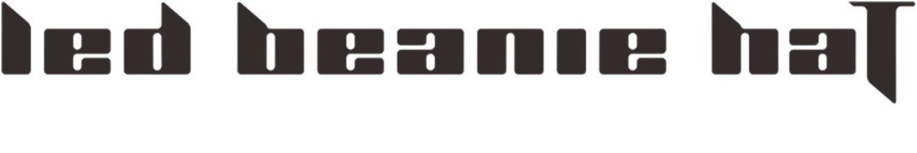 Trademark Logo LED BEANIE HAT
