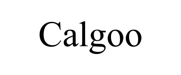 Trademark Logo CALGOO
