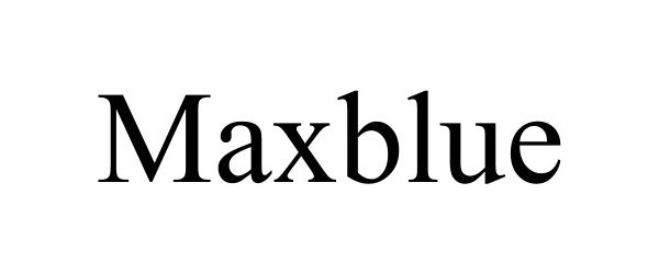 Trademark Logo MAXBLUE