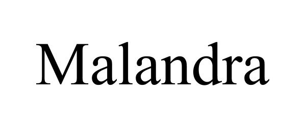 Trademark Logo MALANDRA