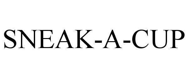 Trademark Logo SNEAK-A-CUP