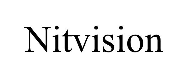 Trademark Logo NITVISION