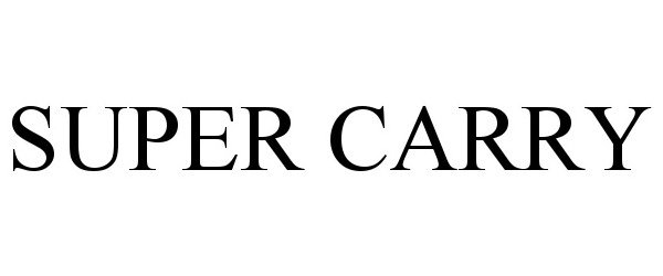 Trademark Logo SUPER CARRY