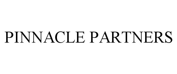 Trademark Logo PINNACLE PARTNERS